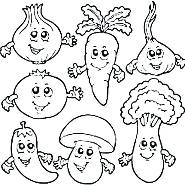 616x618 Coloring Pages Fruits Fruit Bowl Coloring Page Coloring Pages