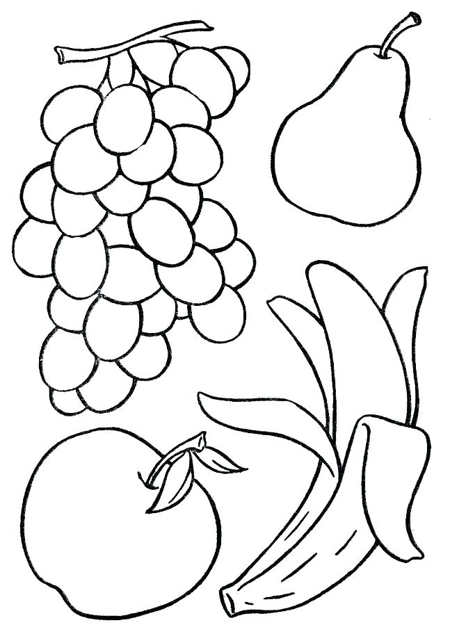 647x912 Fruits Coloring Book And Coloring Pages Of Fruits And Vegetables