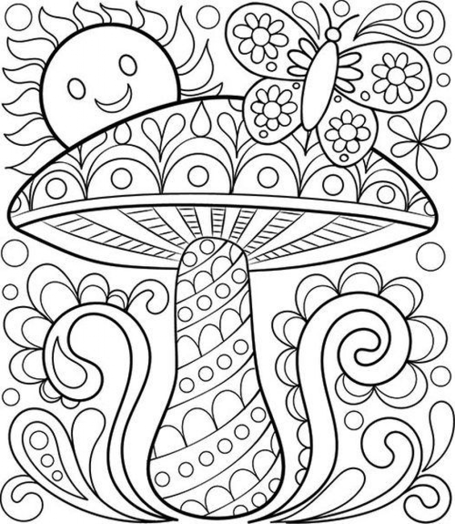 890x1024 Full Page Coloring Pages