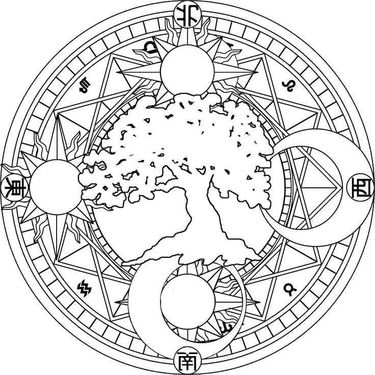 736x736 Full Moon Coloring Sheets Page Home
