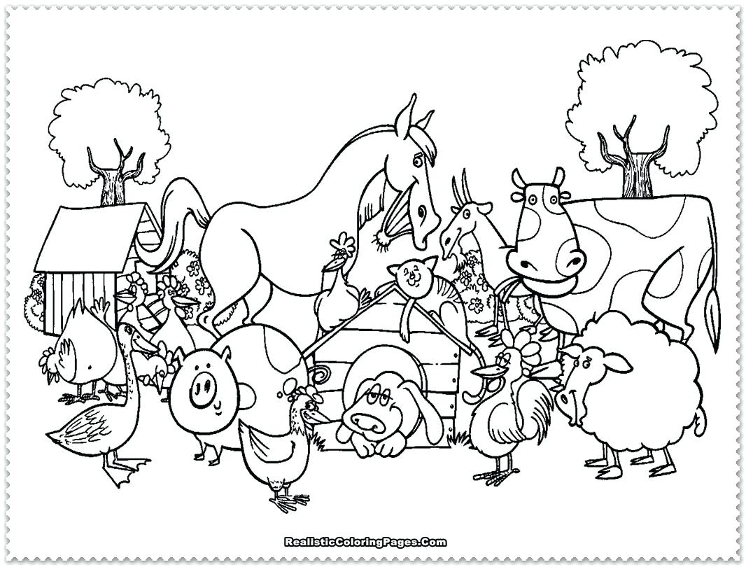 1066x810 Farm Tractor Printable Coloring Pages Cool Pictures Of Animals