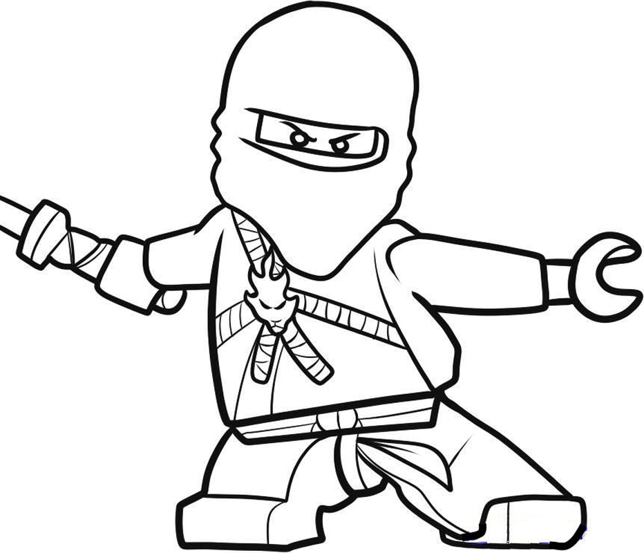 932x800 Ninja Coloring Pages The Sun Flower Pages