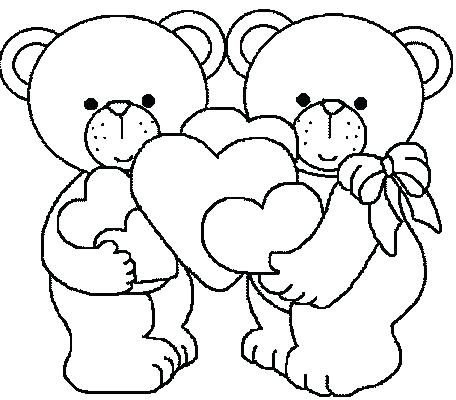 456x400 Full Size Coloring Pages Print Coloring Pages Of Teddy Bears