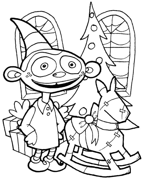 576x720 Free And Fun Christmas Coloring Sheets Fun Christmas Coloring