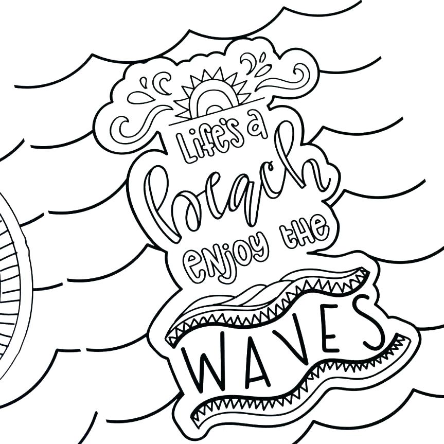 863x863 Fun Color Pages Summer Coloring Pictures For 10 Year Olds