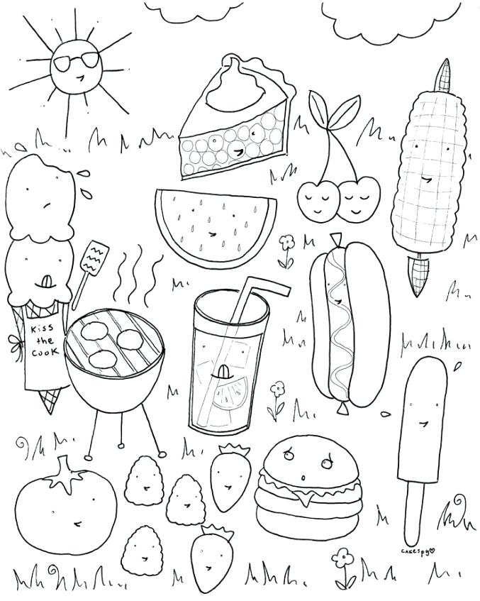 677x847 Fun Coloring Pictures Food Coloring Pages Coloring Pictures For 10