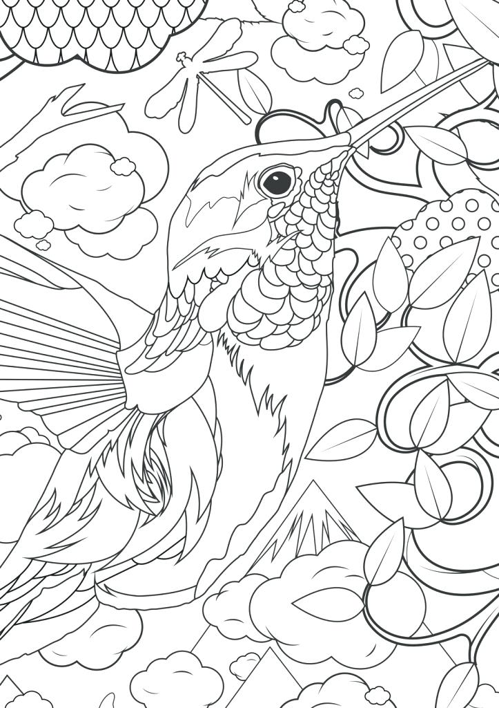 723x1024 Fun Coloring Pages To Print Difficult Animals For Adults Coloring