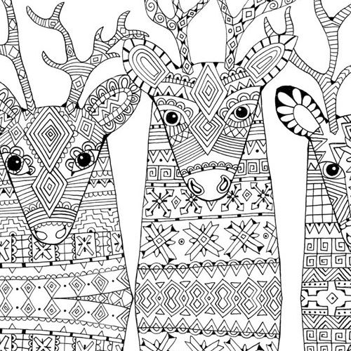 500x500 Winter Christmas Coloring Pages Christmas Coloring Pages