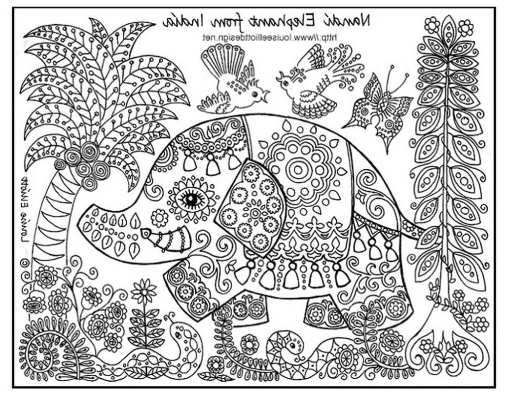 1024x808 Animal Coloring Page For Older Children Impressive Fun Coloring