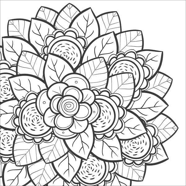600x600 Coloring Pages For Teens
