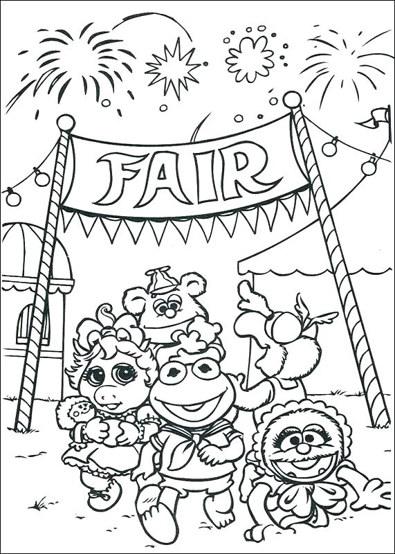 571x800 Fair Coloring Pages County Fair Coloring Pages County Fair