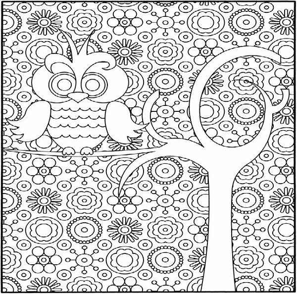 600x594 Hard Coloring Pages