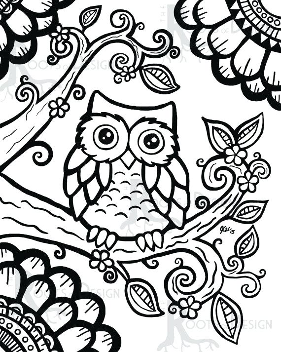 570x713 Fun Coloring Pages For Adults