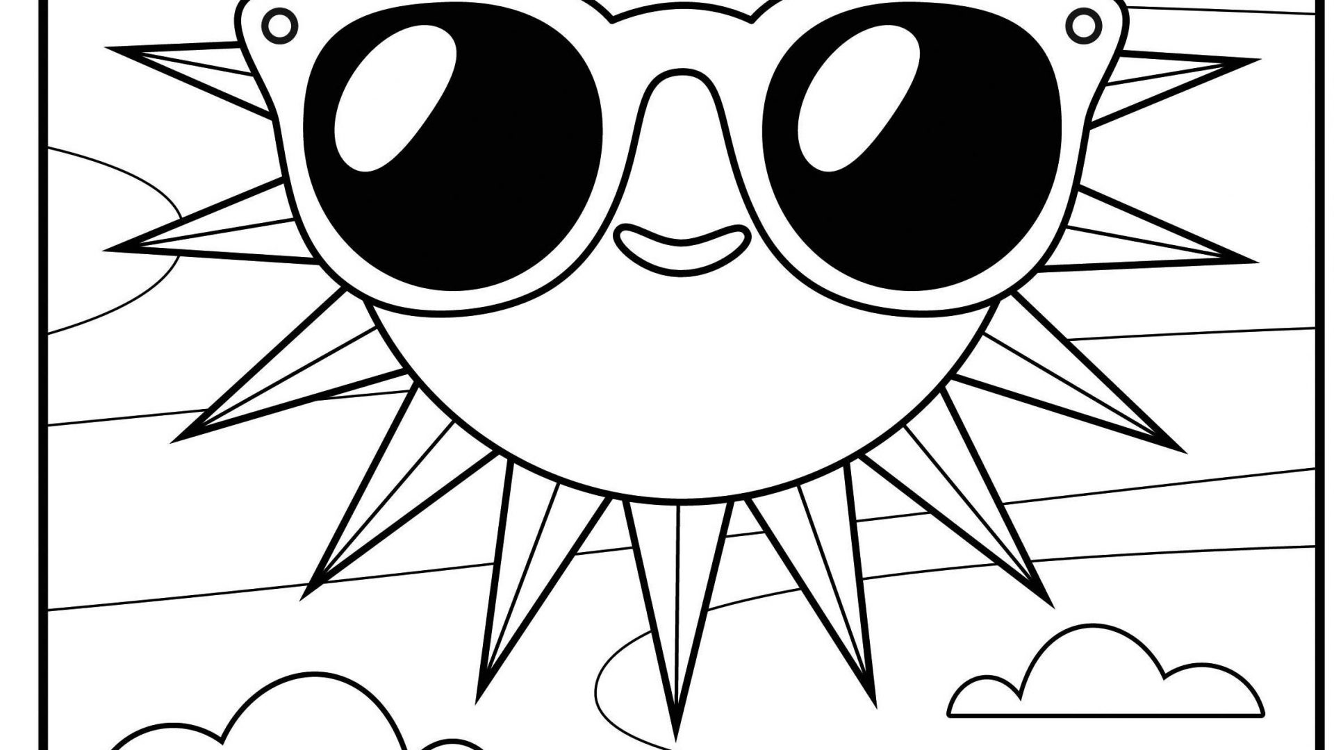 1920x1080 Coloring Book For Children Peppa Pig Pages Free Printable Fun