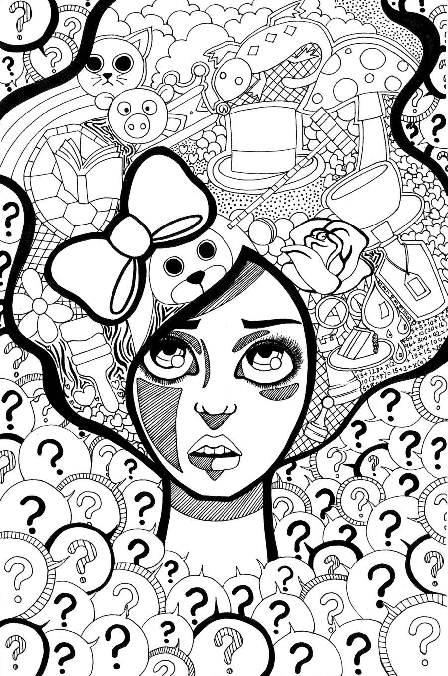 900x1358 Famous Funky Colouring Pages Adornment