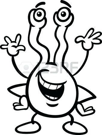 341x450 Alien Coloring Book Monsters Vs Aliens Coloring Picture Alien