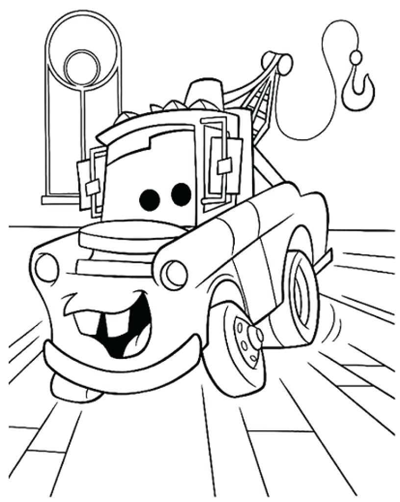 816x1024 Page 42 T Shirt Coloring Page. Mater Coloring Pages