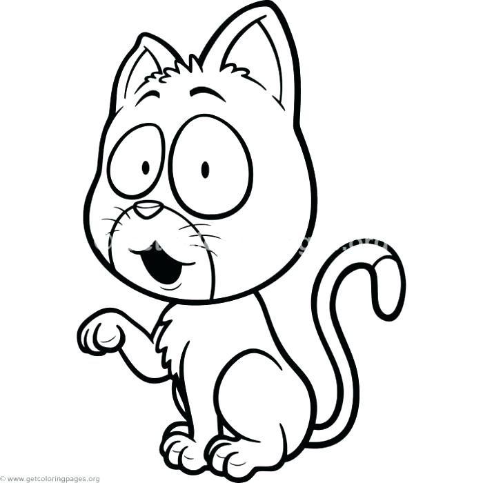 700x700 Cute Cat Coloring Page Funny Cat Coloring Pages Funny Cute Cat