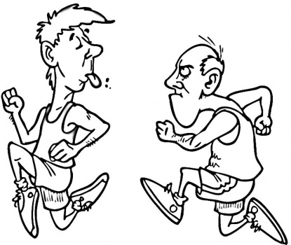 415x350 Funny Coloring Pages Printable Enjoy Sports Best