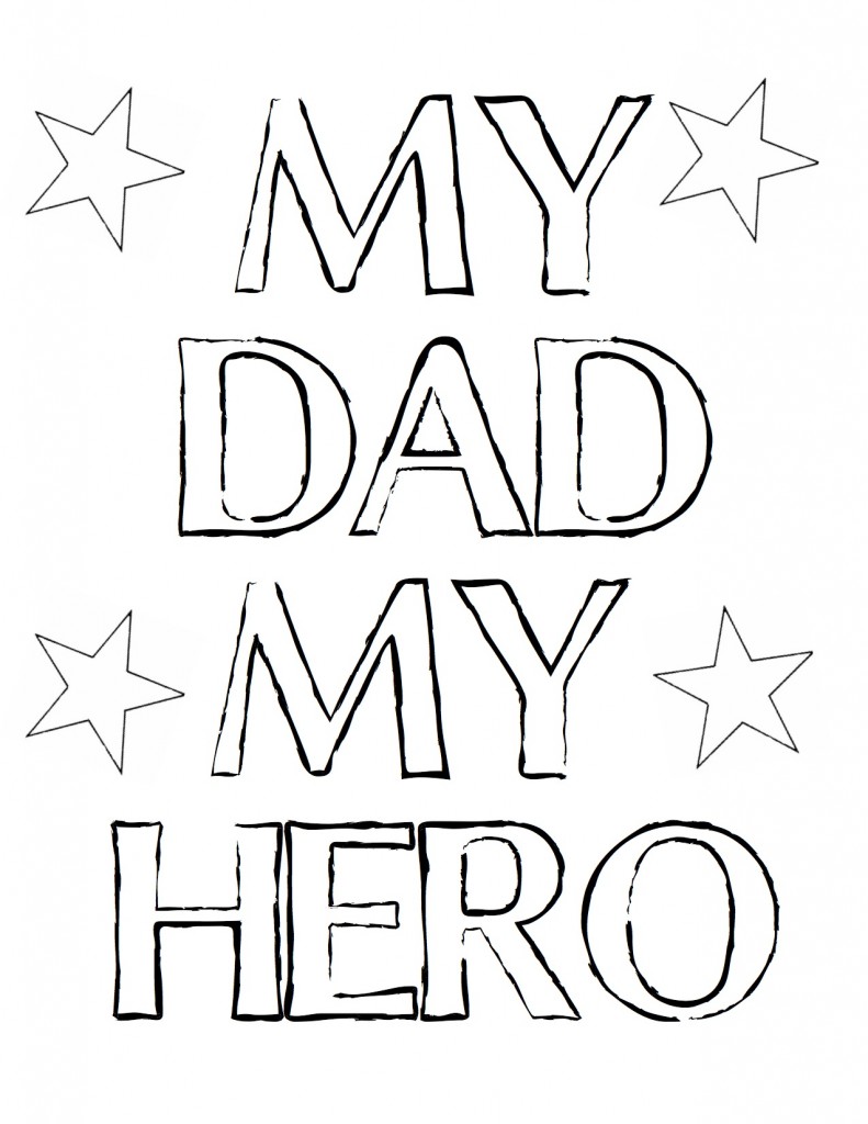 791x1024 Fathers Day Coloring Pages