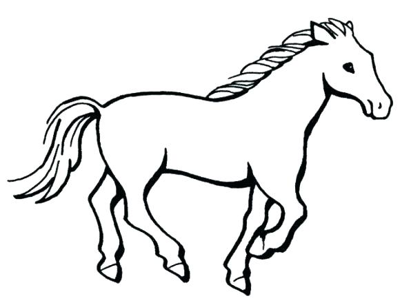 580x443 Funny Horse Coloring Pages Horse 1 Horse Coloring Pages Spirit