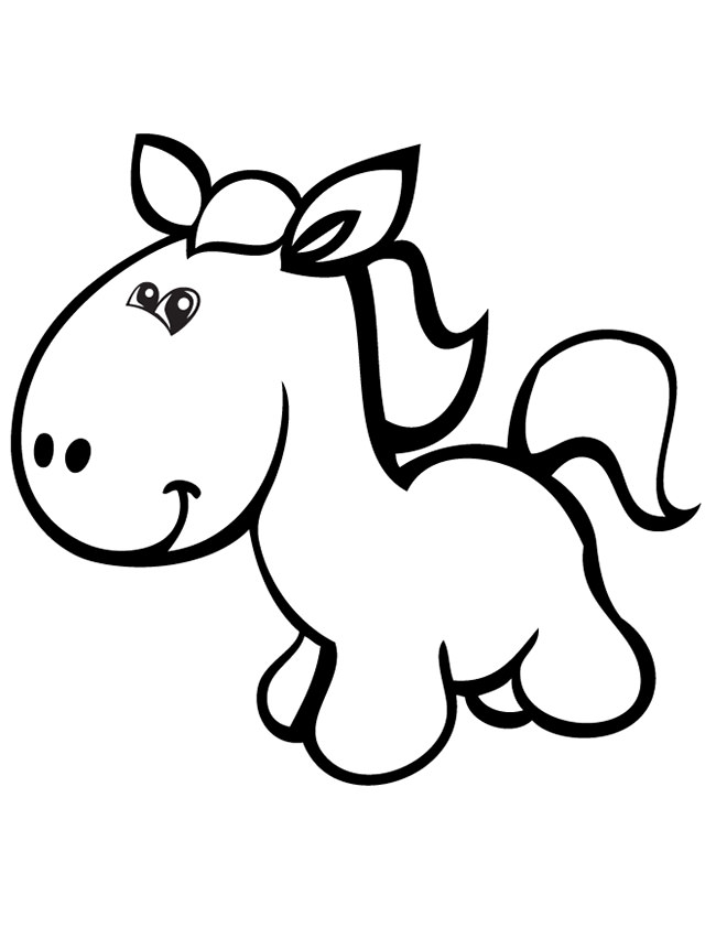 650x841 Horse Template
