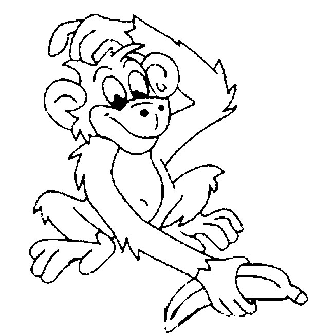 650x655 Monkey Template