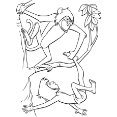 230x230 Top 25 Free Printable Monkey Coloring Pages For Kids