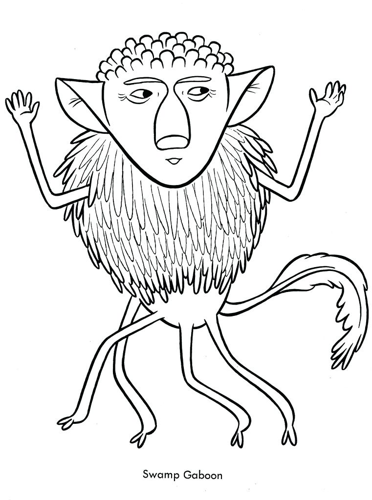 761x1024 Funny Coloring Pages Funny Monsters Coloring Book Treasure Books