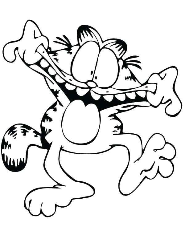 600x776 Funny Monster Colouring Pages Silly Coloring Making Face Page