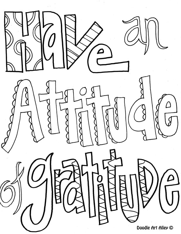 618x800 Attitude Quote Coloring Pages