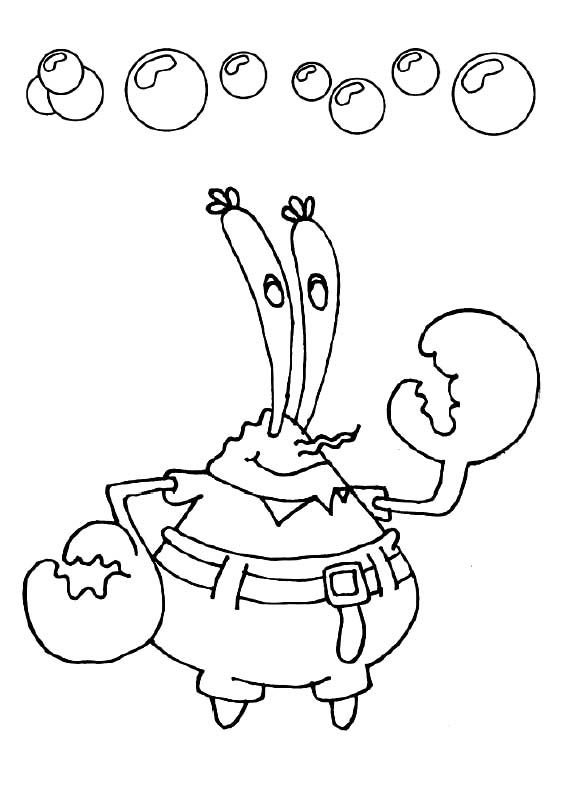 Funny Spongebob Coloring Pages
