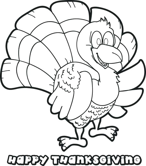 Funny Thanksgiving Coloring Pages