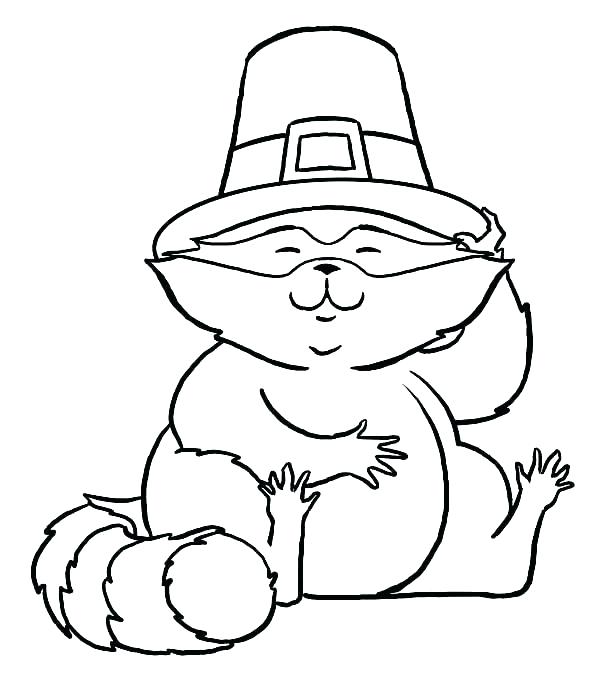600x681 Charming Pilgrims Coloring Pages