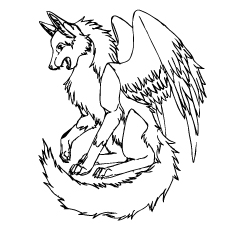 230x230 Top 15 Free Printable Wolf Coloring Pages Online