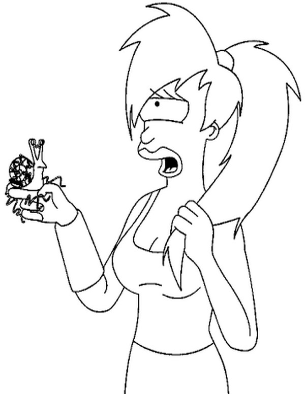 600x776 Futurama Coloring Pages 16 Coloring Pages For Kids
