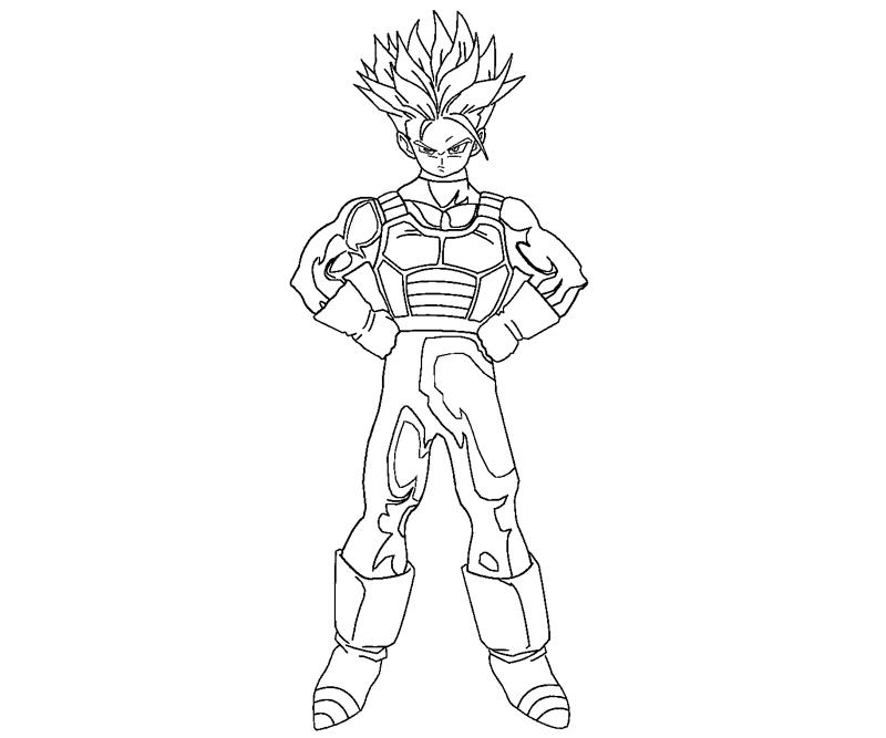 800x667 Future Trunks 4 Coloring Crafty Teenager