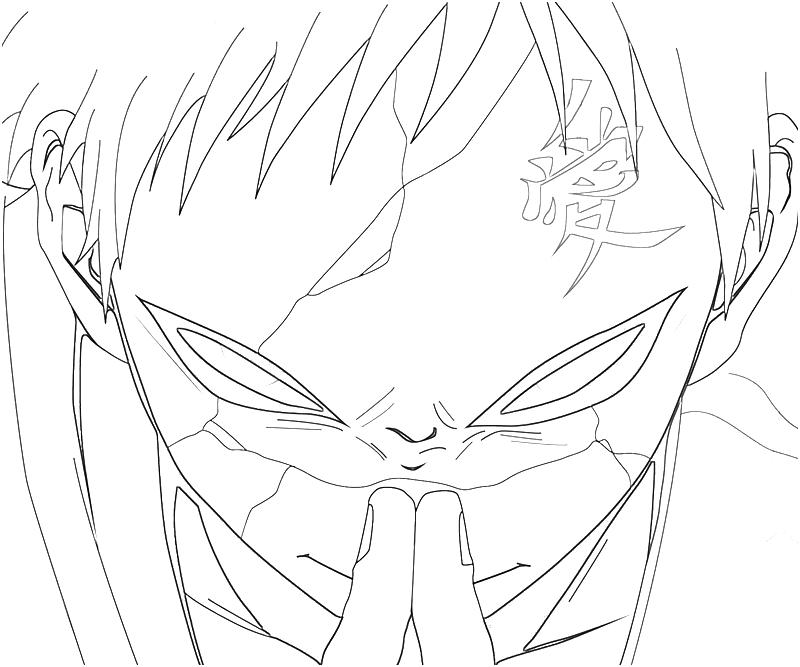 800x667 Naruto Gaara Face Surfing