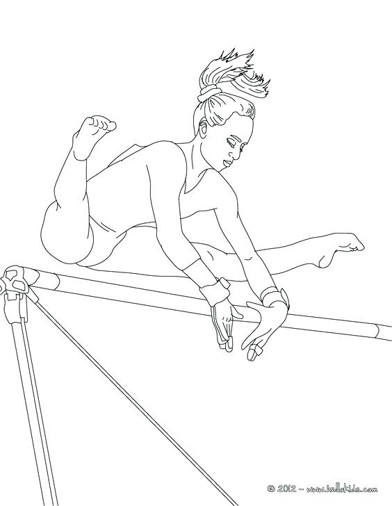 564x728 Gabby Douglas Coloring Pages