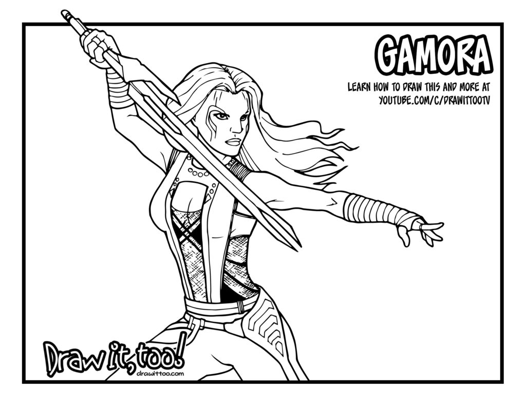 Galaxy Coloring Pages