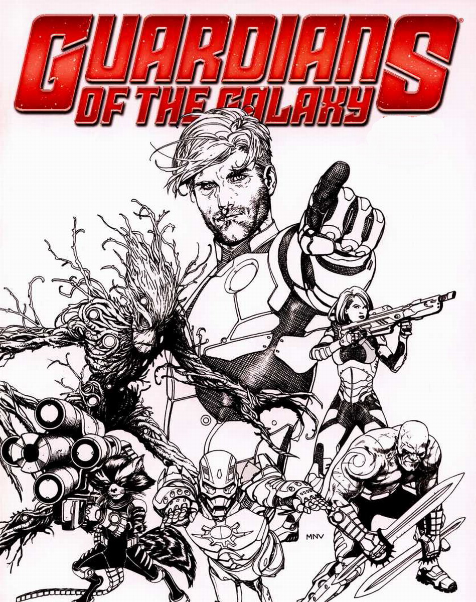 949x1200 Guardians Of The Galaxy Coloring Pages