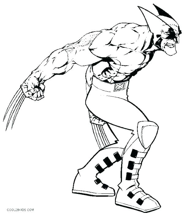 600x702 Cyclops Coloring Page