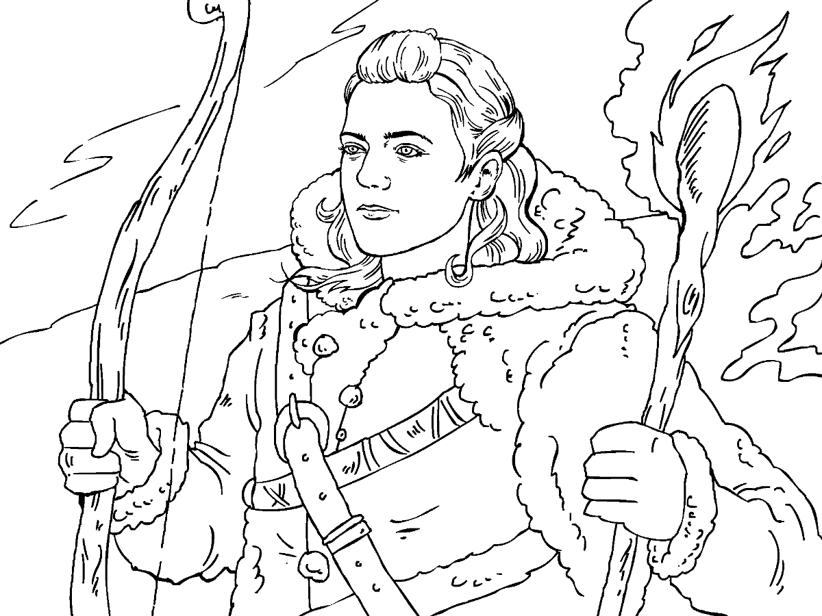 1200x900 Game Of Thrones Colouring In Page