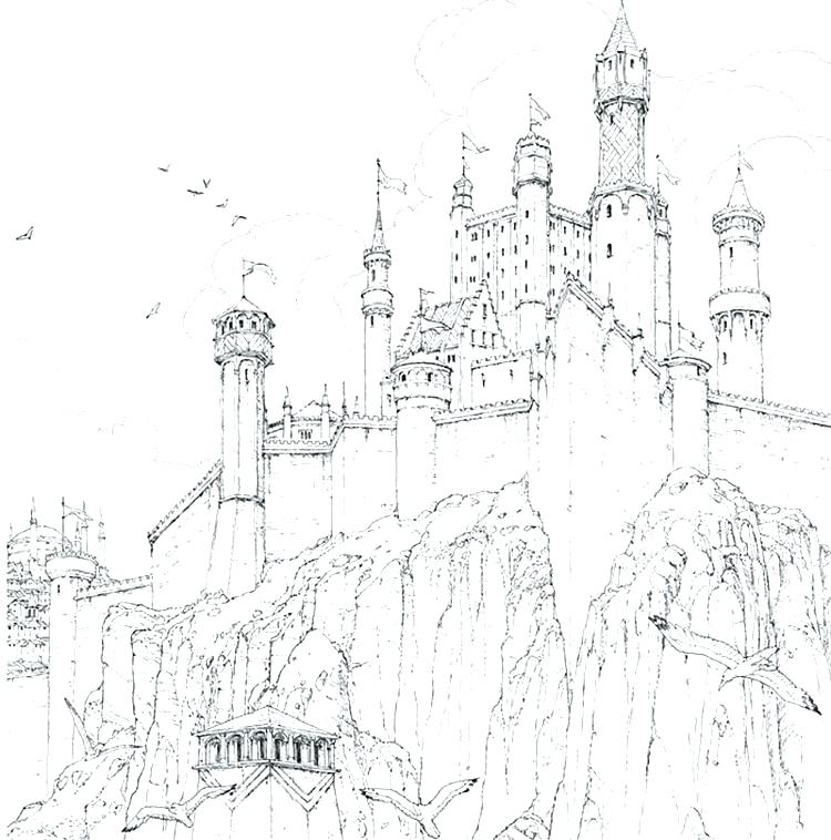750x758 Game Of Thrones Coloring Pages