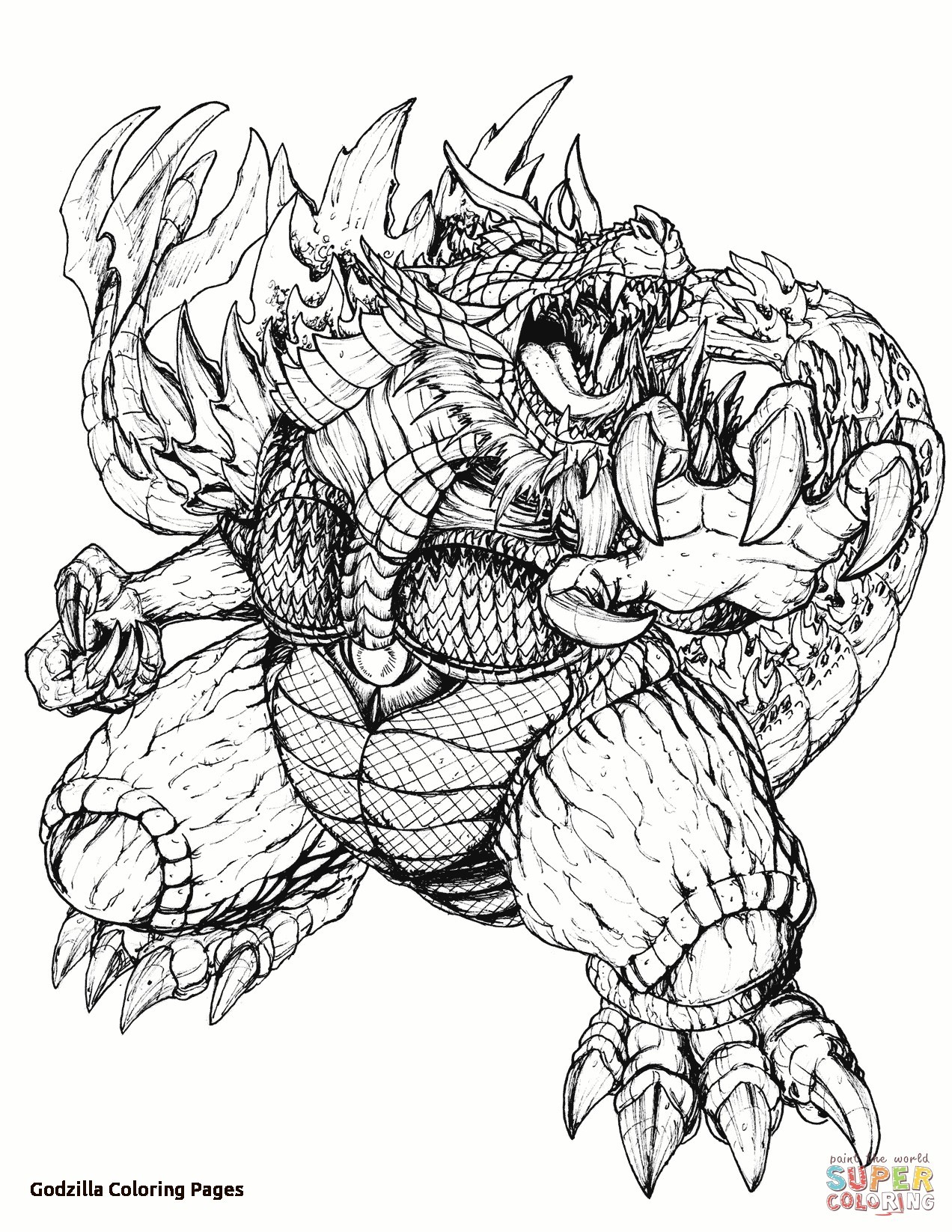 1272x1646 Best Of Godzilla Coloring Pages Games