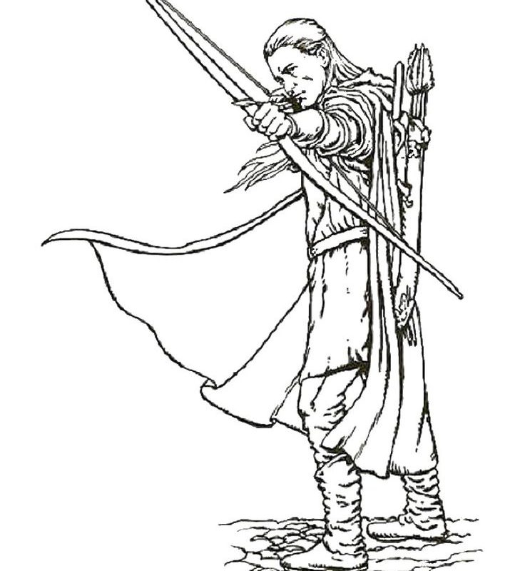 736x800 Outstanding Lord Of The Rings Coloring Pages Gandalf Pictures