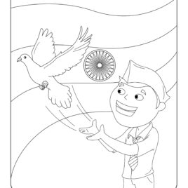 268x268 Independence Day Printable Coloring Pages Amp Sheets Festivals Trend