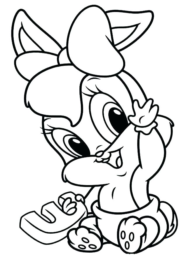 637x896 Bunny Color Page Bunny Coloring Book As Well As Bunny Coloring
