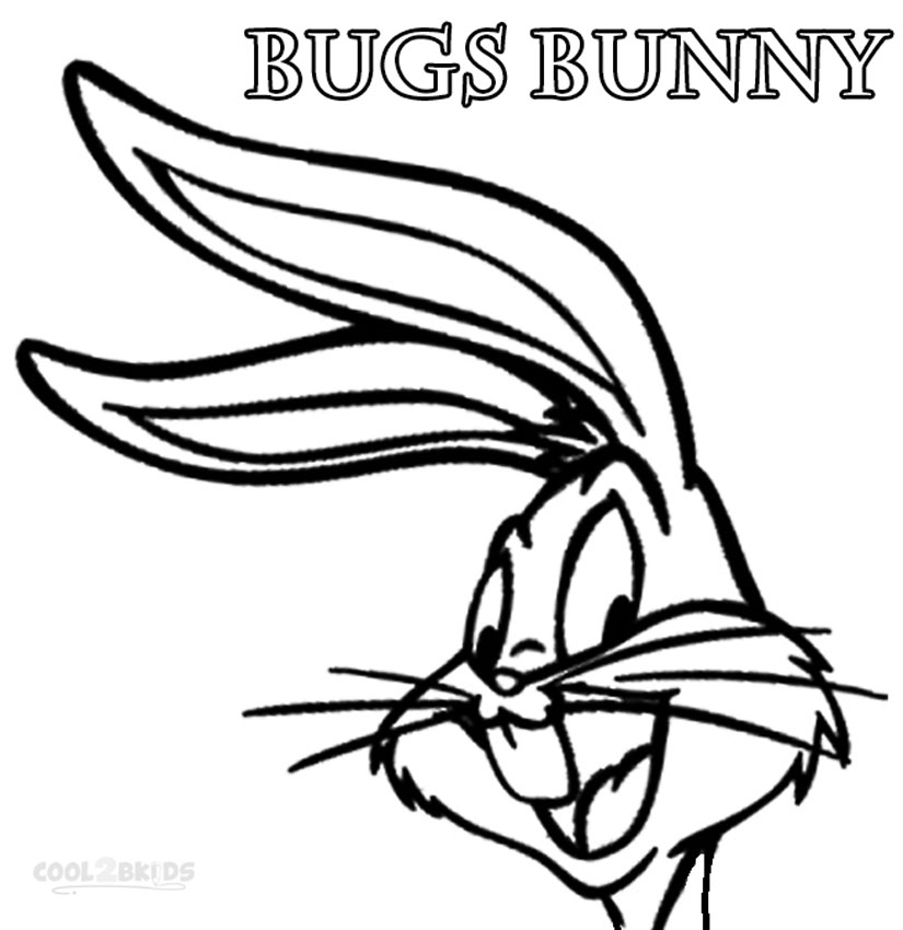 825x850 Printable Bugs Bunny Coloring Pages For Kids Cool2bkids