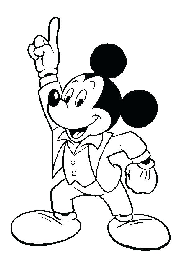 595x842 Coloring Book Mickey Mouse Mickey Mouse Birthday Coloring Pages